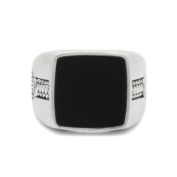 BUDDHA TO BUDDHA | Tangguh signet onyx ring